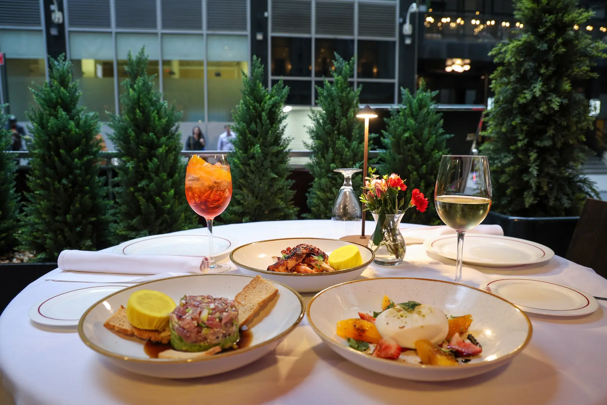 Alfresco Dining at Antica Ristorante