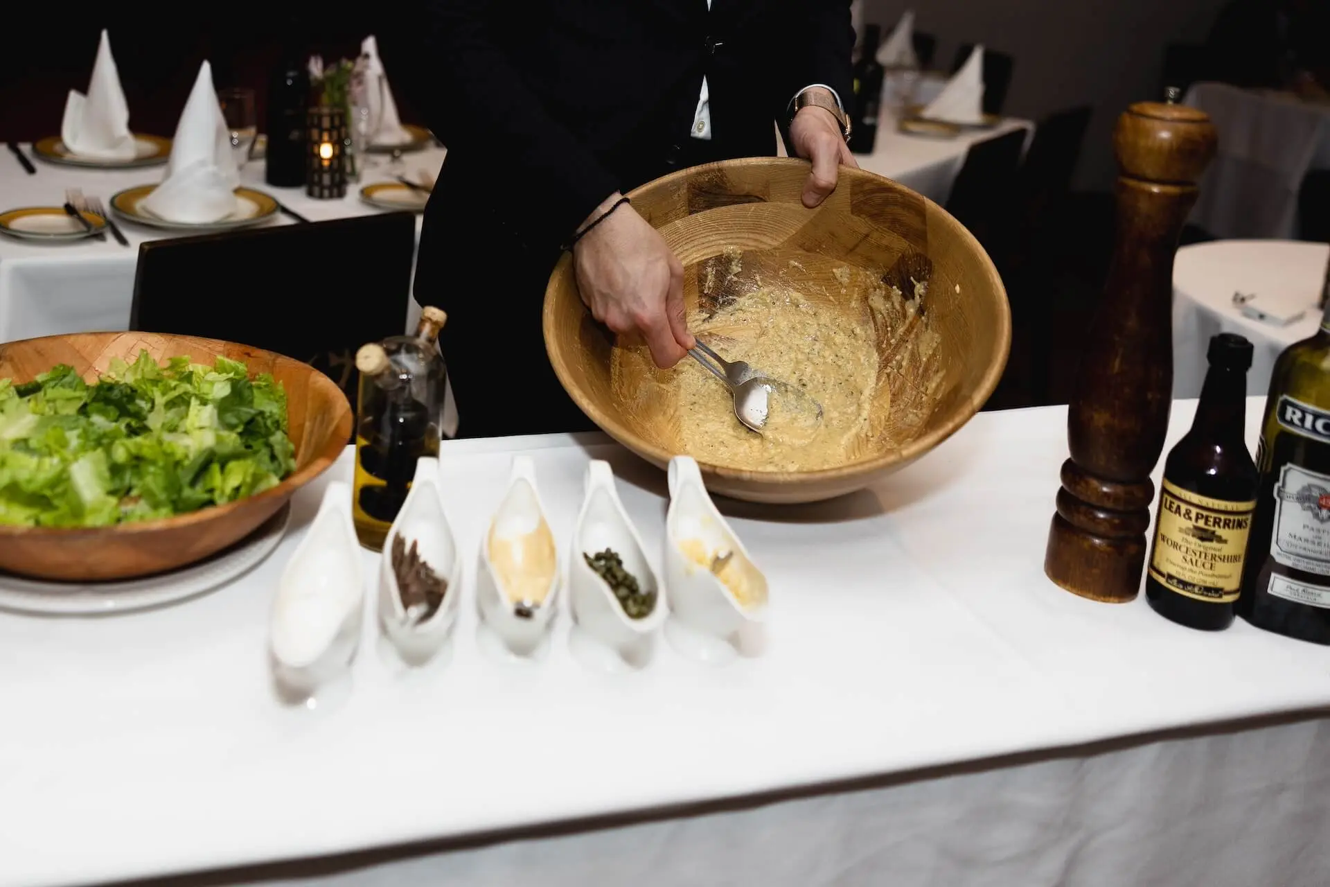 Tableside Presentations at Antica Ristorante