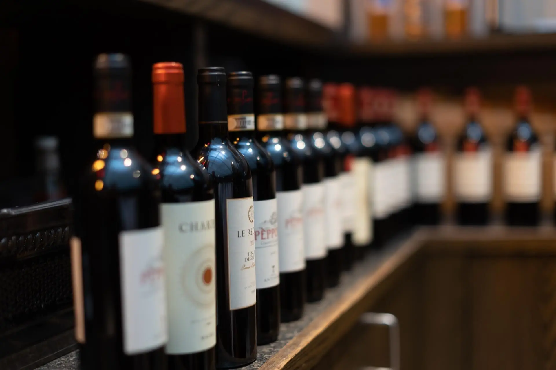Curated Wine Selection at Antica Ristorante